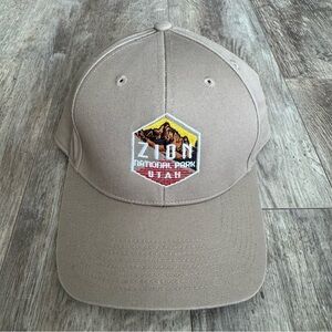 Zion National Park, Utah Tan Baseball SnapBack Cap